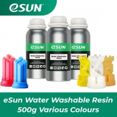 ESUN WATER WASHABLE RESIN FOR LCD PRINTER 500g - VARIOUS COLORS