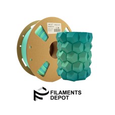 Filament Depot Gradient PLA 1.75mm 1 Kg - Emerald Shore