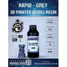 MONOCURE 3D - RAPID RESIN  0.5L (0.6KG) - GREY
